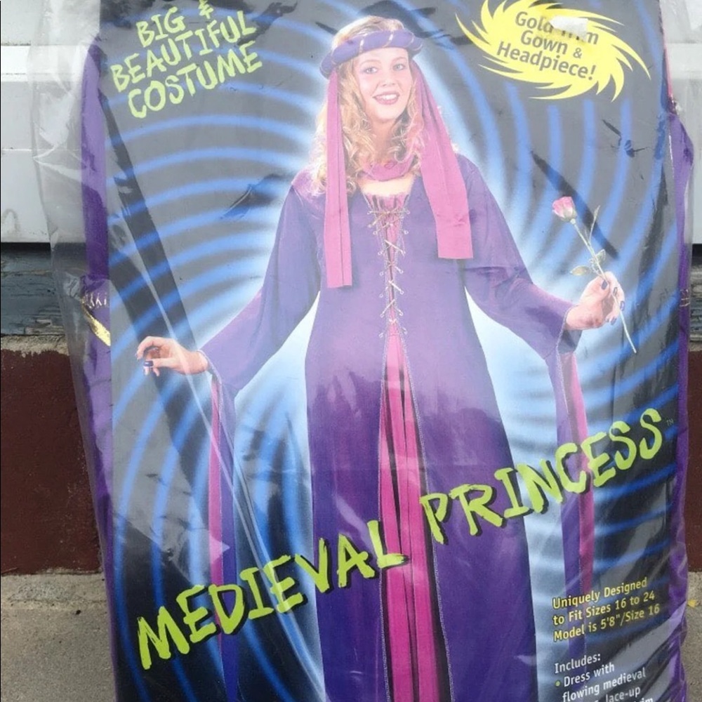 Medevil Princess costume new